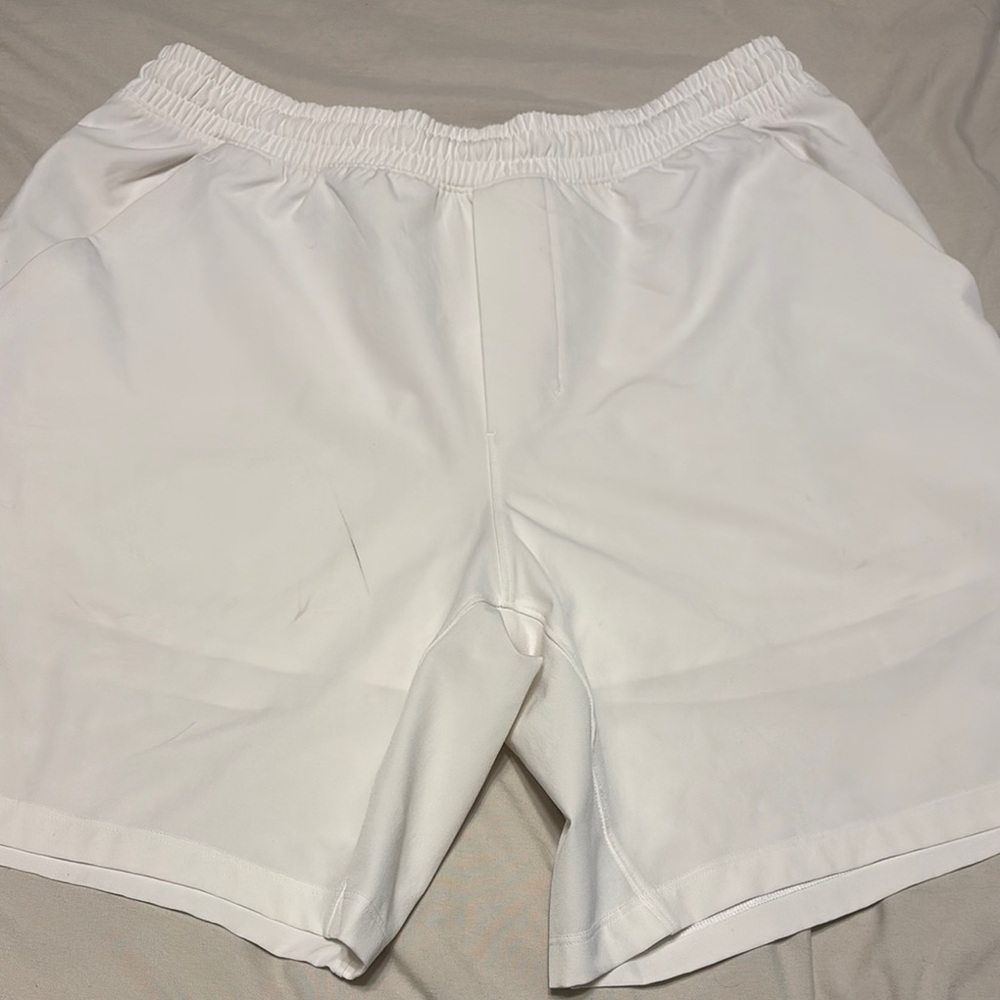 lululemon athletica Men's White Athletic Shorts